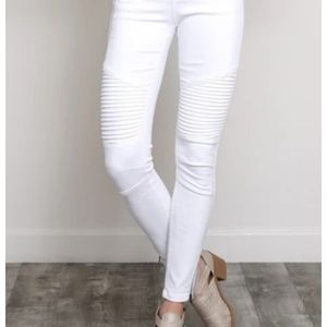DONATED NWOT Zara Moto Biker Jean